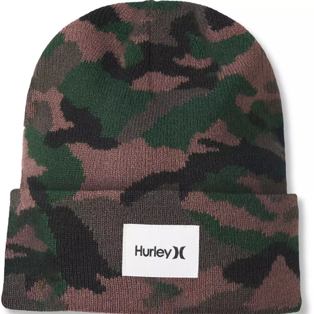 Hurley Men's Seaward Beanie Camo